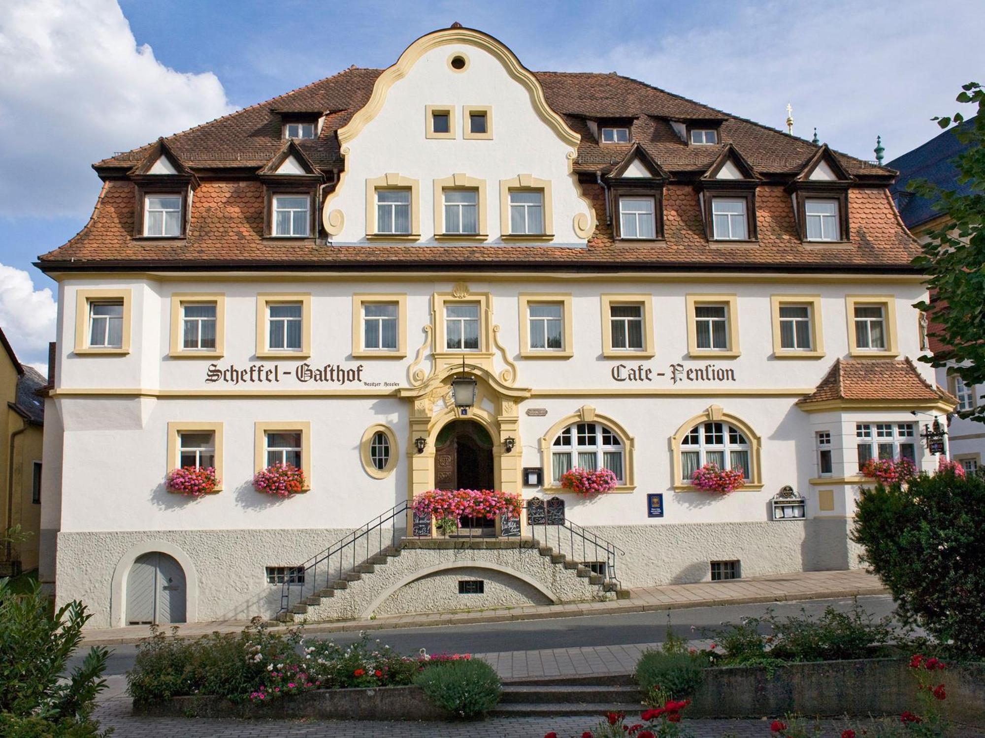 Scheffel - Gasthof Otel Goessweinstein Dış mekan fotoğraf